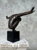 Olympic Swimmer Dark Bronze Large