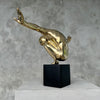 Olympic Swimmer Polished  Bronze - S