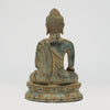 Buddha Bhumisparsa Mudra Patinated Bronze