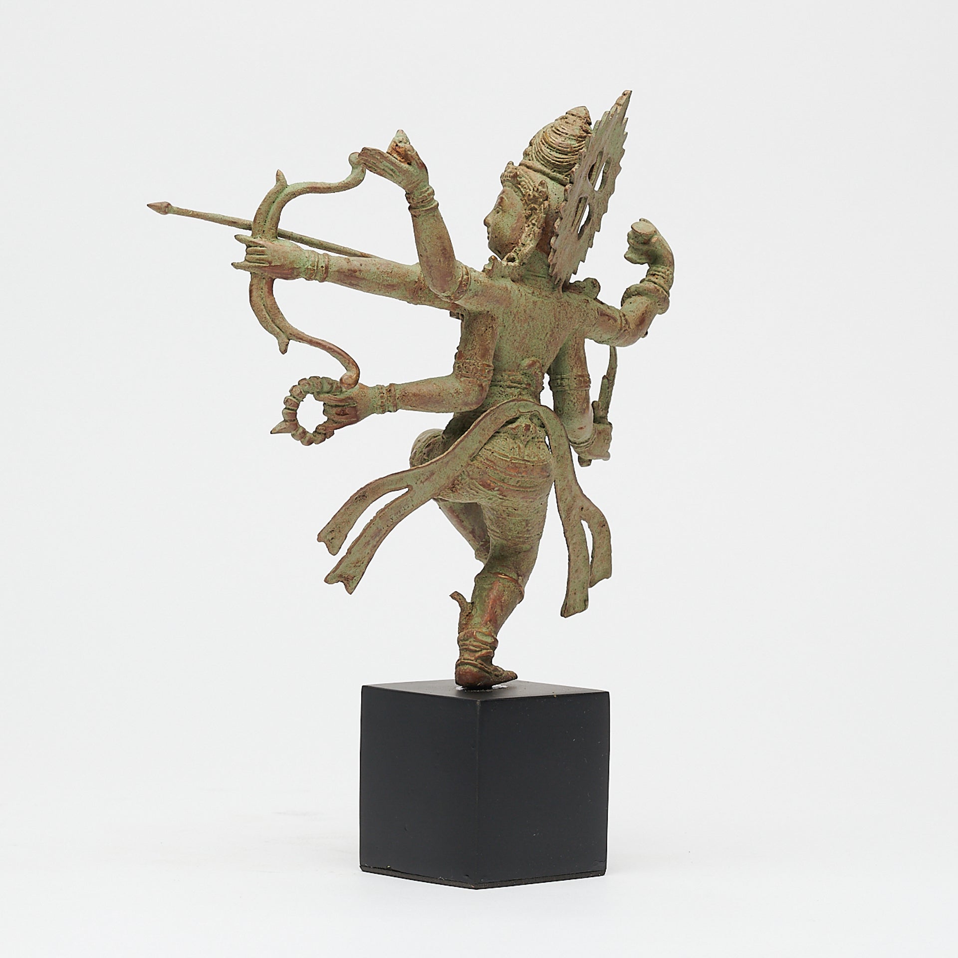 Rama Dancing Sculpture Patinated