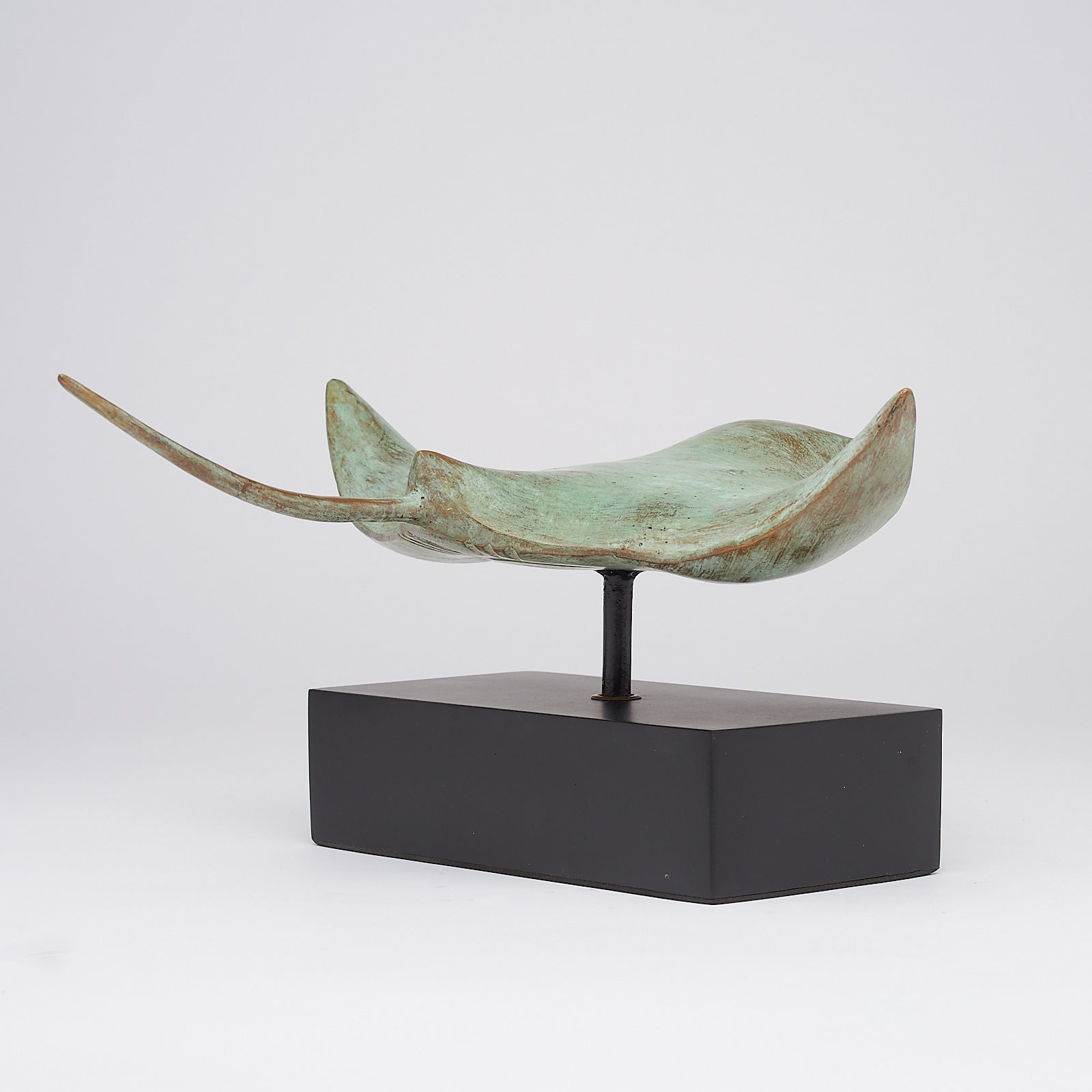 Manta Ray Patinated Bronze  - Medium