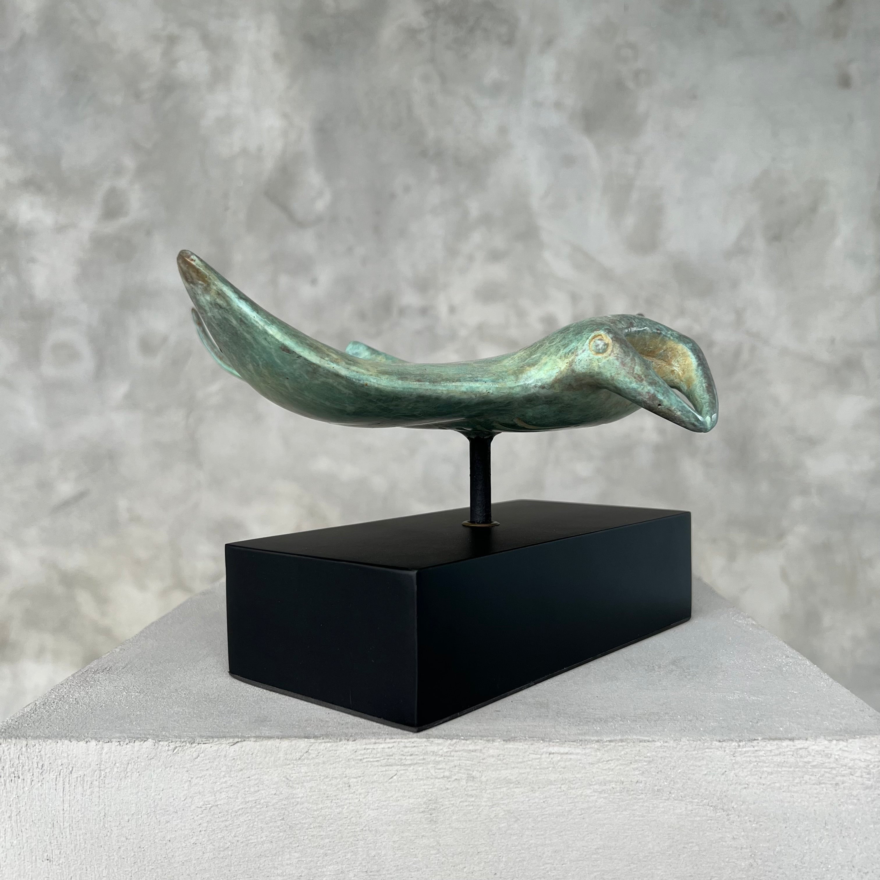 Manta Ray Light Patinated Bronze