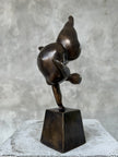 Voluptuous Lady Balancing Bronze