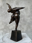 Voluptuous Lady Backbend Bronze