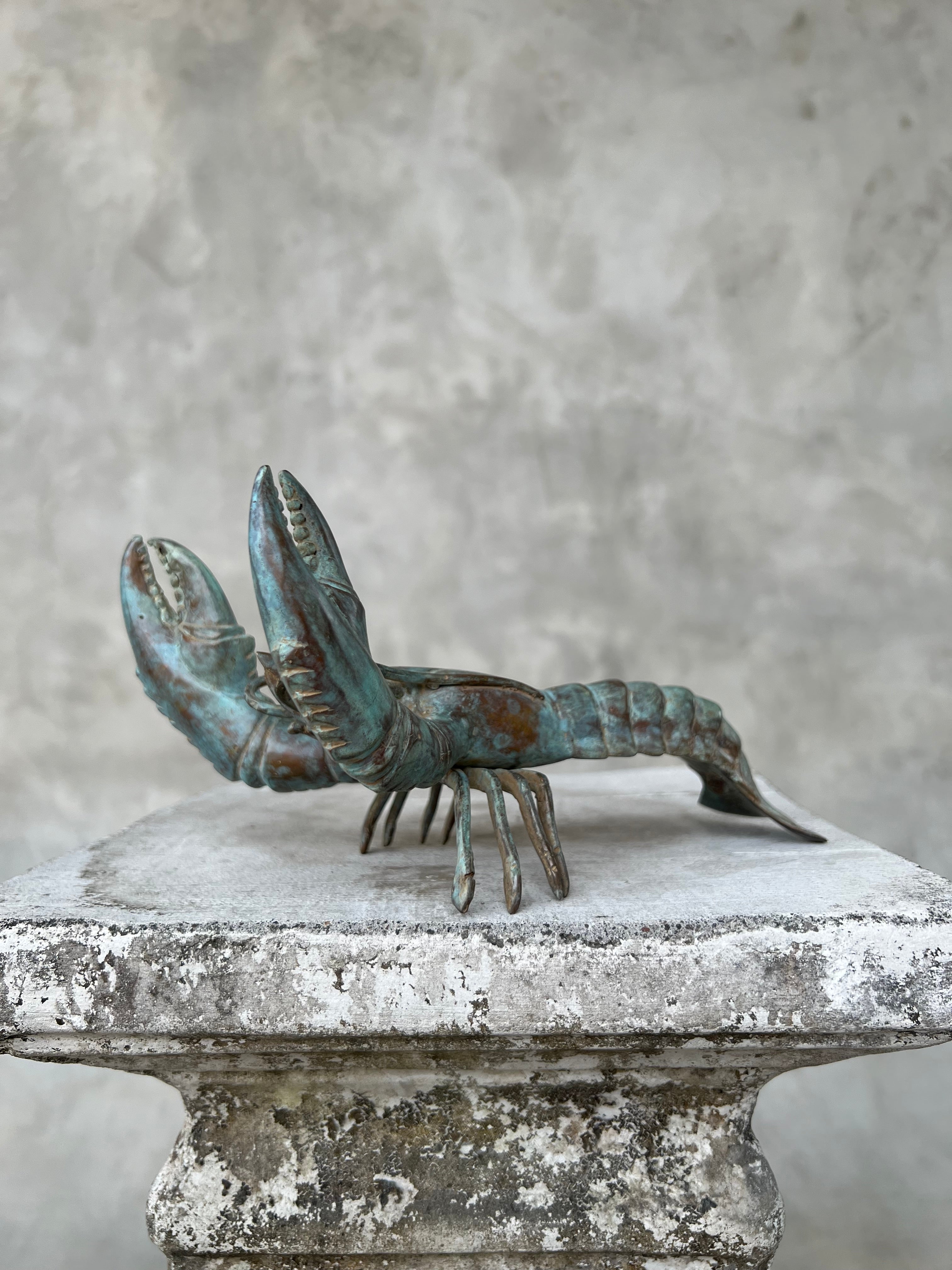 Lobster Patinated Small