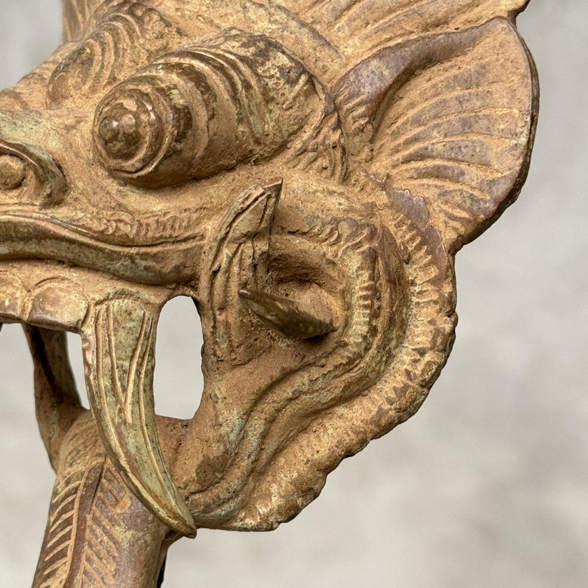 Barong on stand Bronze