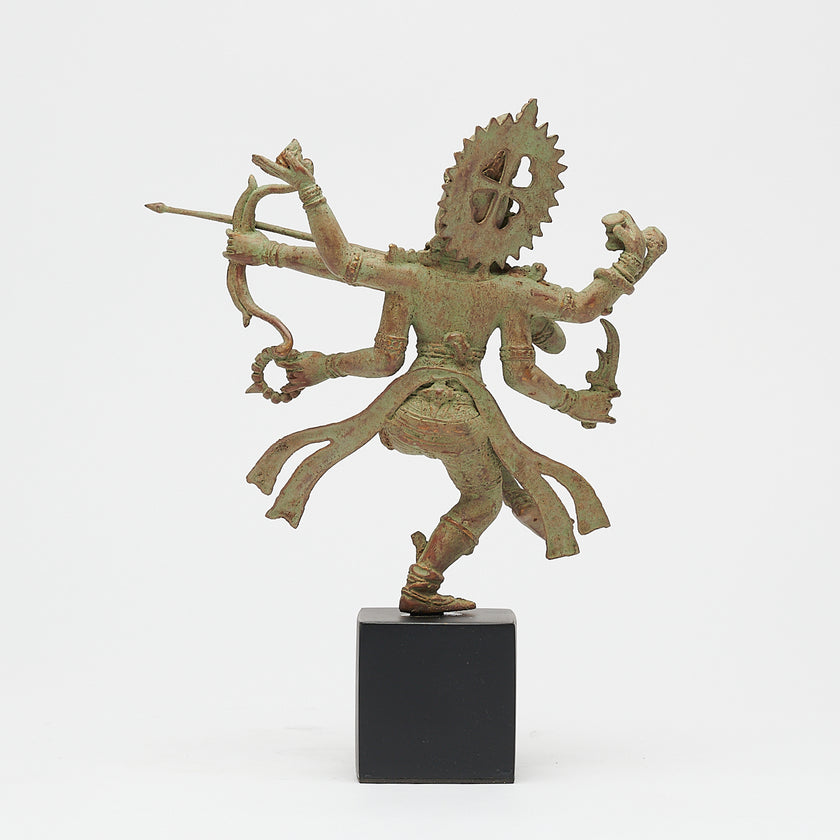 Rama Dancing Sculpture Patinated