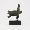 Turtle Sculpture on a Stand Patinated Bronze