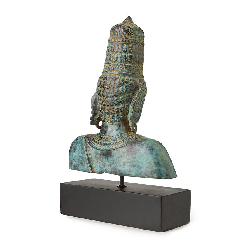 Buddha Thai Aged Blue