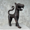 Leopard Benin Flamboyant Statue