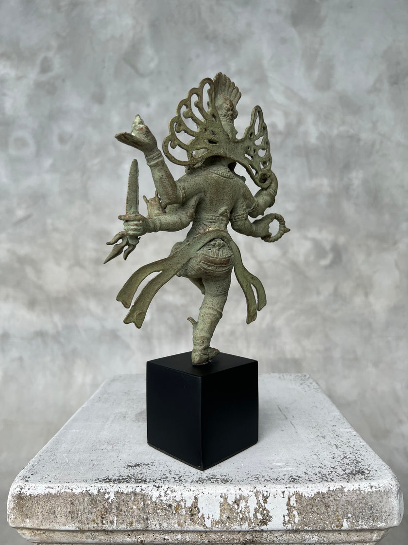Shiva Dancing Sculpture Patinated
