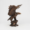 Eagle Sculpture Brown Bronze - Large