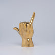 Hand Shaka / Hang Loose Polished Brass