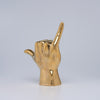 Hand Shaka / Hang Loose Polished Brass