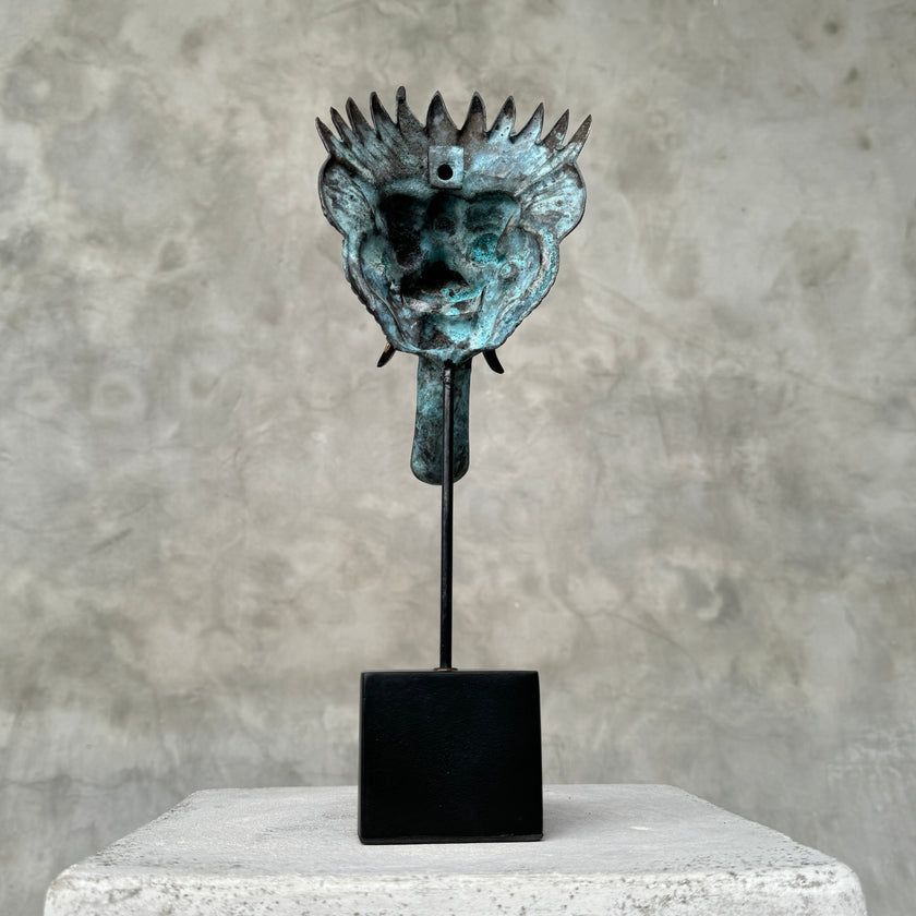 Barong on stand Dark Patinated Bronze
