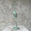 Batik Bird Light Patinated with Polished accents