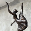 Balerina Made of Bronze