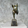 Voluptuous Lady Dancer Patinated Bronze