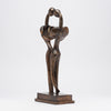 Keep Me Close sculpture Bronze