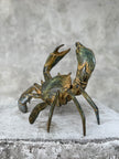 Crab Patinated Bronze  - S