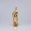 Hand Shaka / Hang Loose Polished Brass