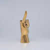 Hand Shaka / Hang Loose Polished Brass