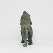 Lion Roaring Aged Sculpture