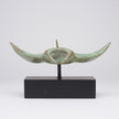 Manta Ray Patinated Bronze  - Medium