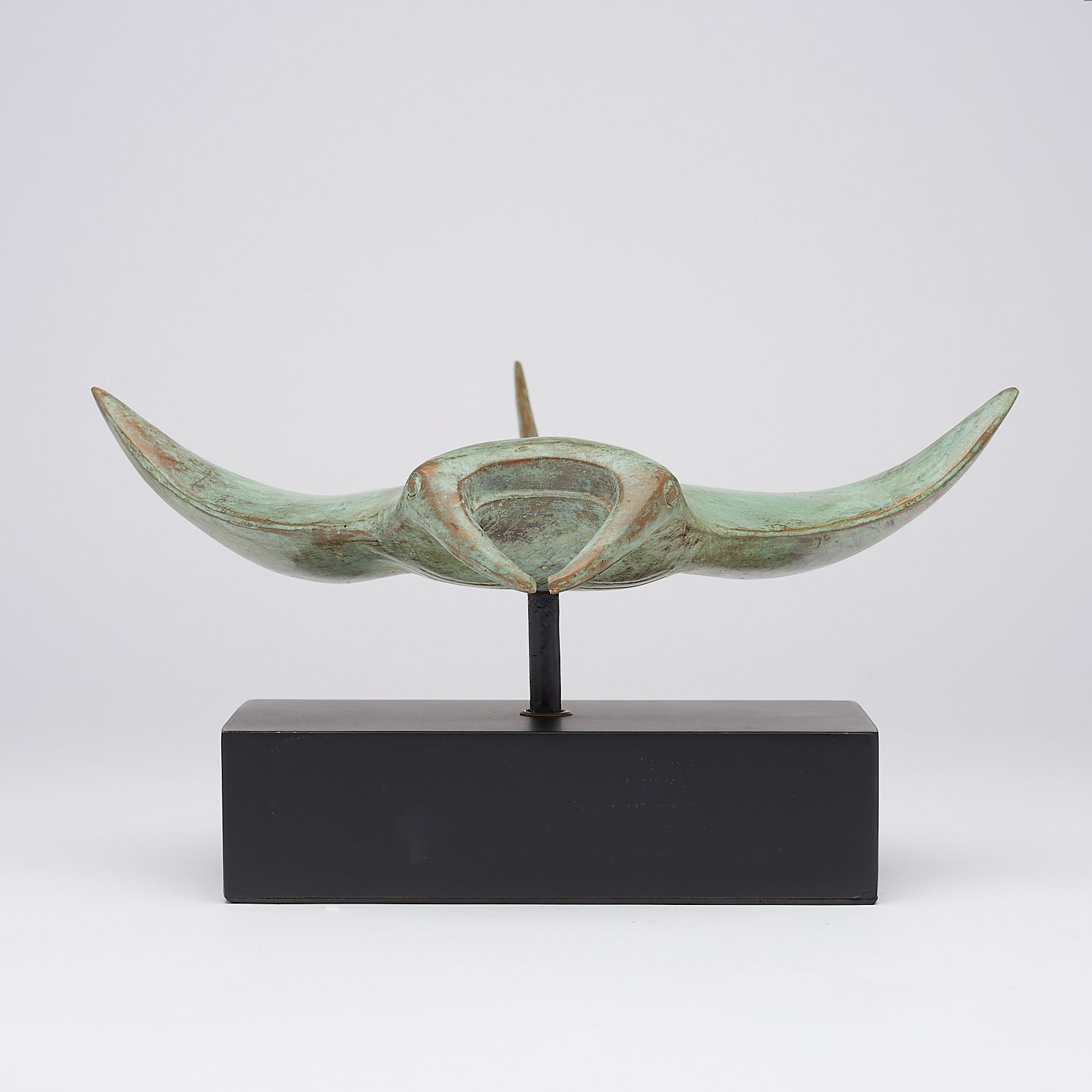 Manta Ray Patinated Bronze  - Medium