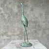 Batik Bird Light Patinated with Polished accents