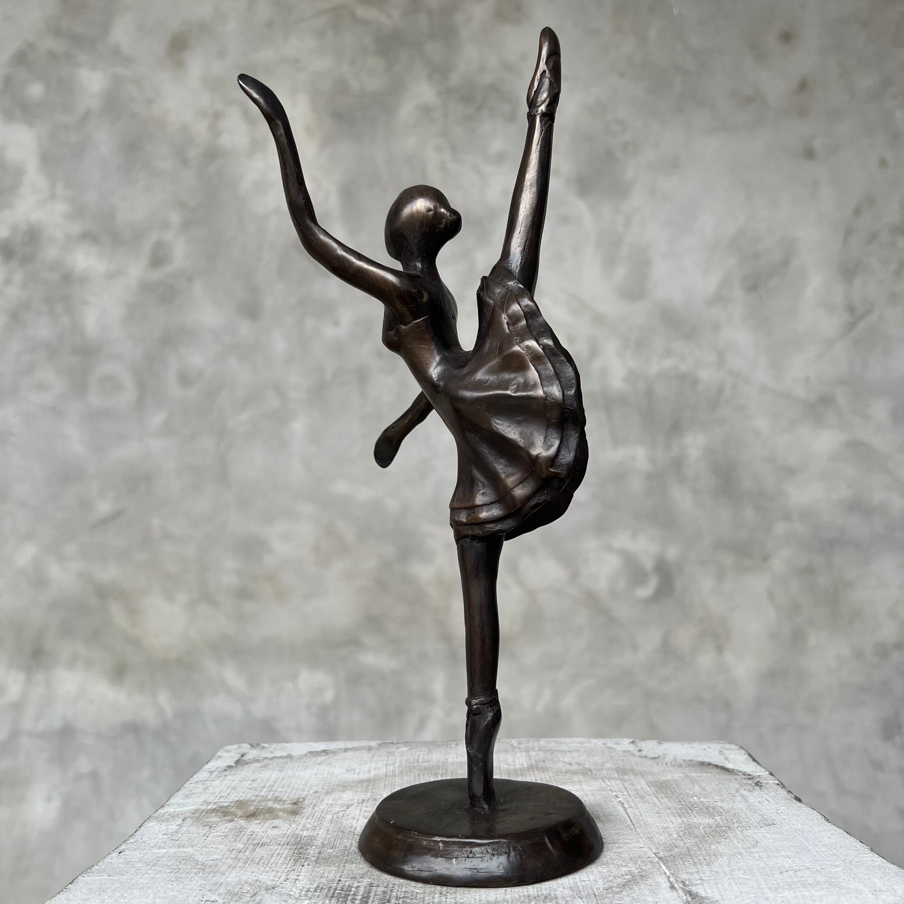 Balerina Made of Bronze