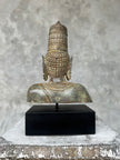 Buddha Thai Aged Patinated Bronze