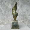 Voluptuous Lady Bronze Nude Patinated