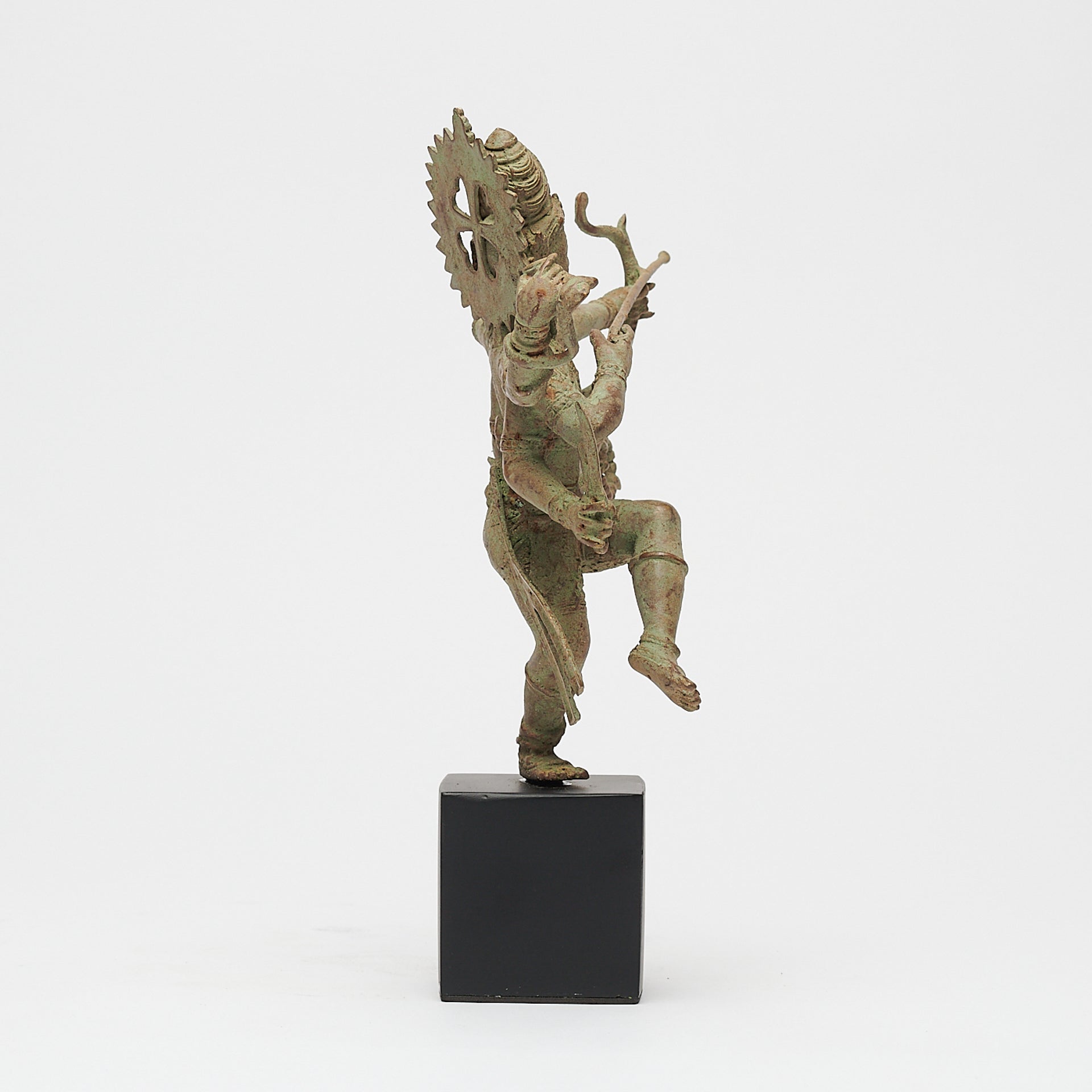 Rama Dancing Sculpture Patinated