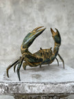 Crab Patinated Bronze  - S