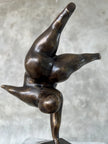 Voluptuous Lady Balancing Bronze