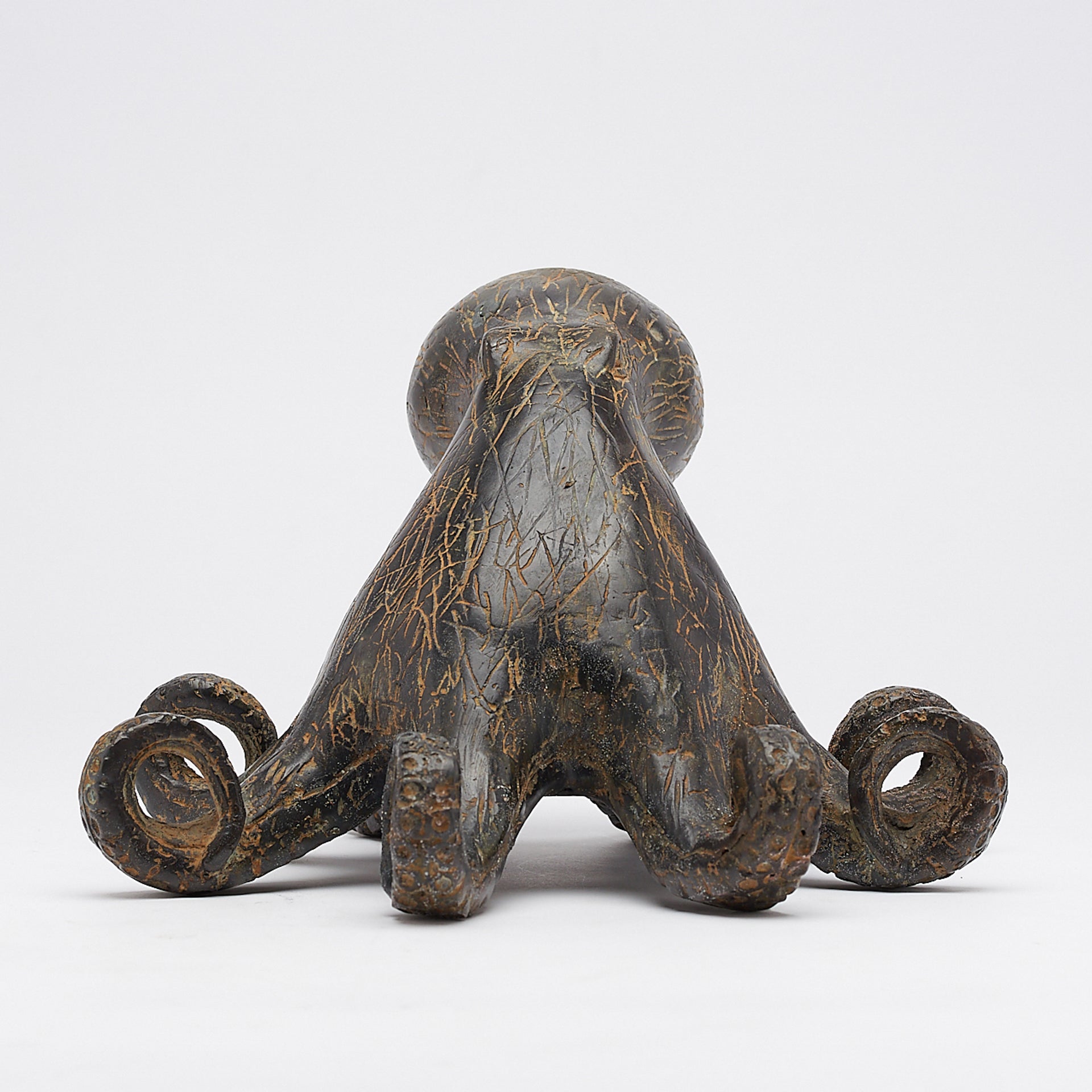 Octopus Old Patinated - Medium