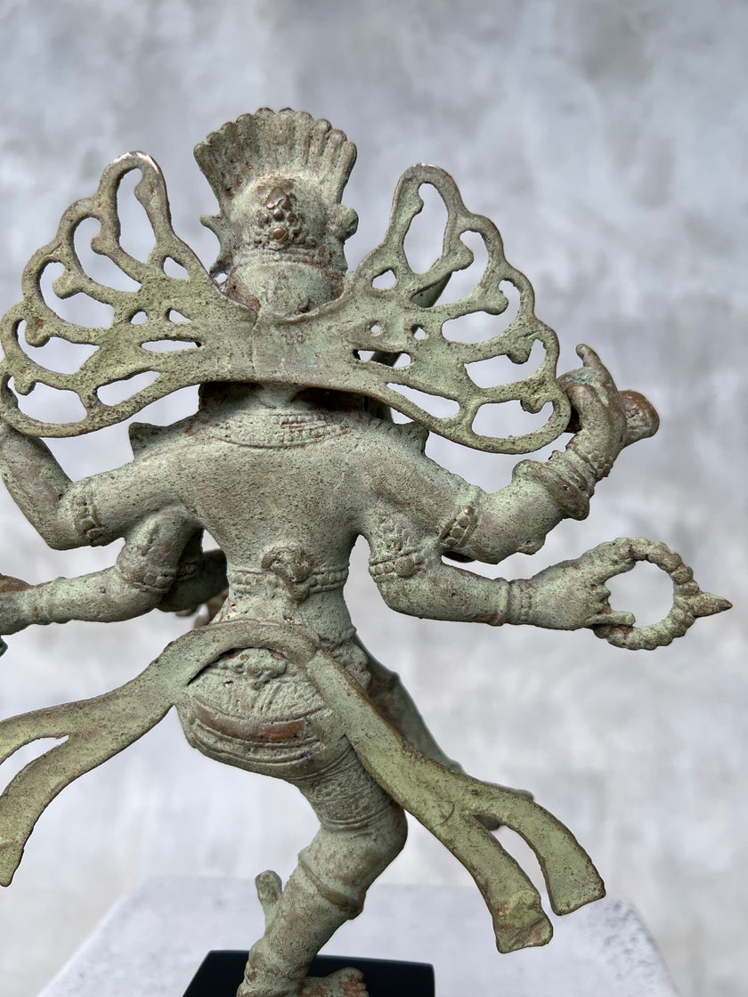 Shiva Dancing Sculpture Patinated
