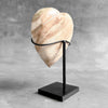 Wonderful Petrified Wood Heart-Shaped on a Custom Stand PWH/23/538