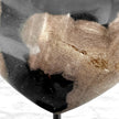 Wonderful Petrified Wood Heart-Shaped on a Custom Stand PWH/23/541