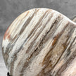 Wonderful Petrified Wood Heart-Shaped on a Custom Stand PWH/23/543