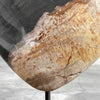 Wonderful Petrified Wood Heart-Shaped on a Custom Stand PWH/23/544