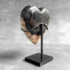 Wonderful Petrified Wood Heart-Shaped on a Custom Stand PWH/23/553