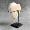 Wonderful Petrified Wood Heart-Shaped on a Custom Stand PWH/23/575