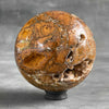 Wonderful Sphere of Red Jasper with a Custom Stand PS/518