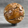 Wonderful Sphere of Red Jasper with a Custom Stand PS/518