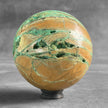 Wonderful Green Smithsonite Sphere on a Custom Stand PS/525