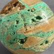 Wonderful Green Smithsonite Sphere on a Custom Stand PS/525