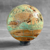 Wonderful Green Smithsonite Sphere on a Custom Stand PS/529