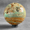 Wonderful Green Smithsonite Sphere on a Custom Stand PS/529